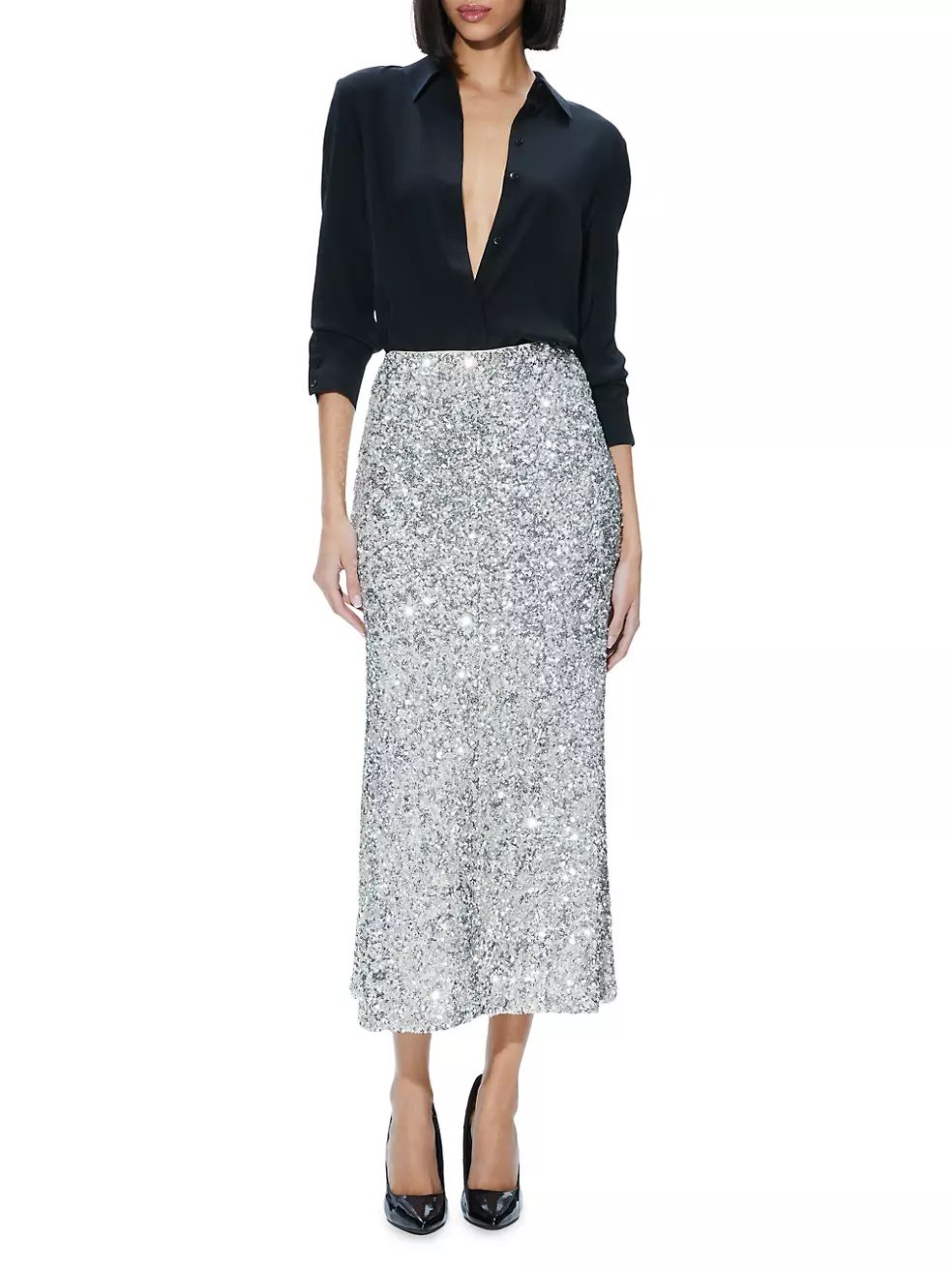 Maeve Sequined Slip Skirt | Saks Fifth Avenue