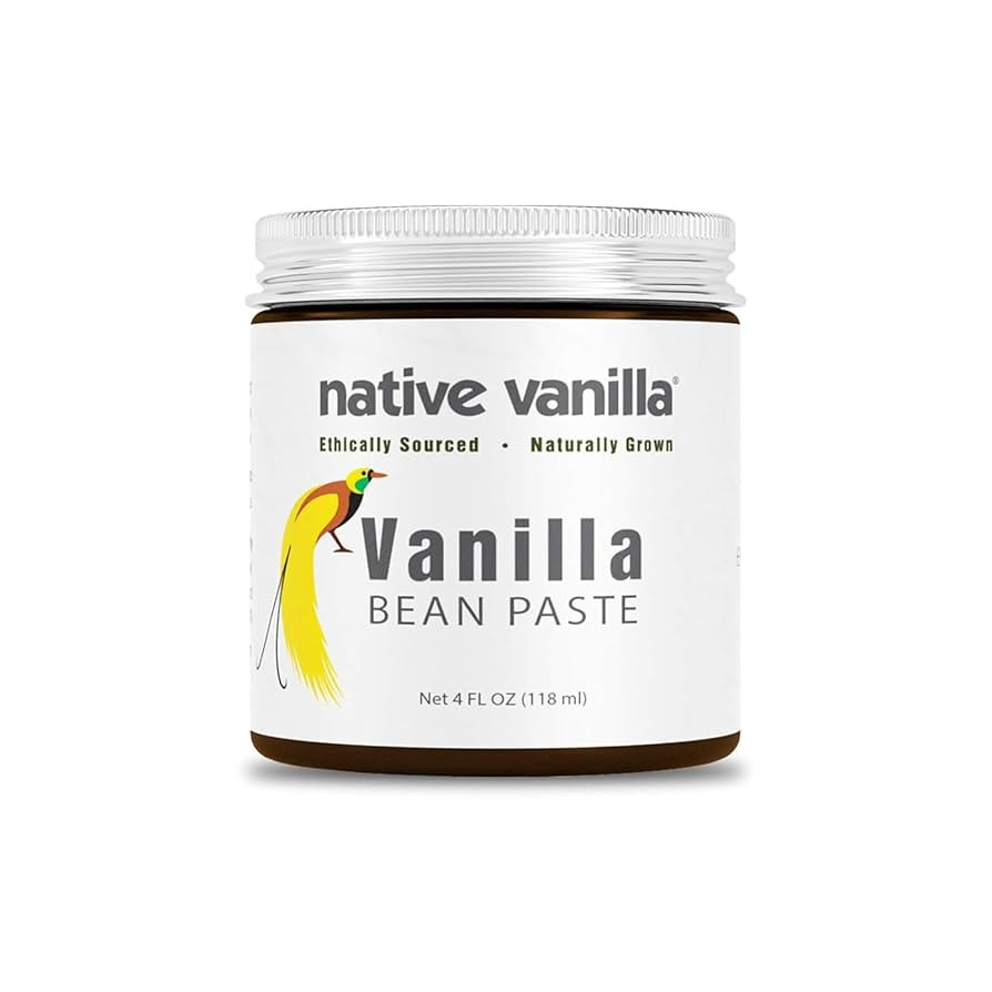 Vanilla Bean Paste - Native Vanilla - All Natural Pure Vanilla Bean Paste - Made with Organic Aga... | Amazon (US)