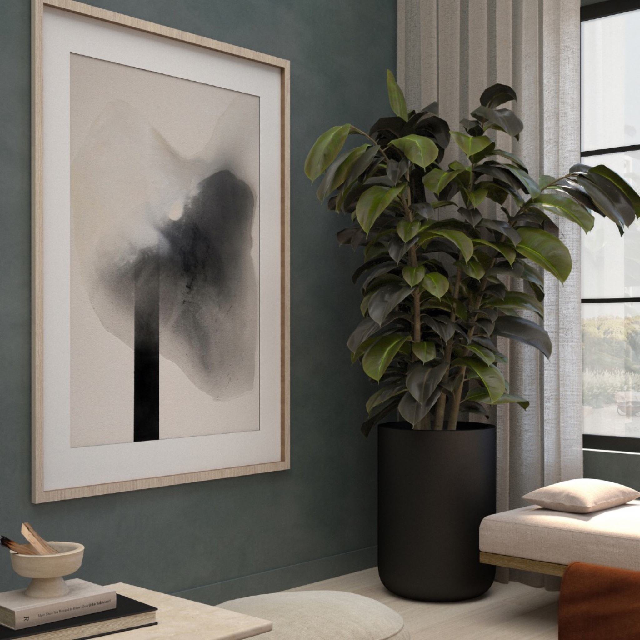 Choosing the right size of planter can completely change how your space feels. More often than not you need a bigger planter than you think! See the pieces that made this corner beautiful below 👇🏻

#LTKhome