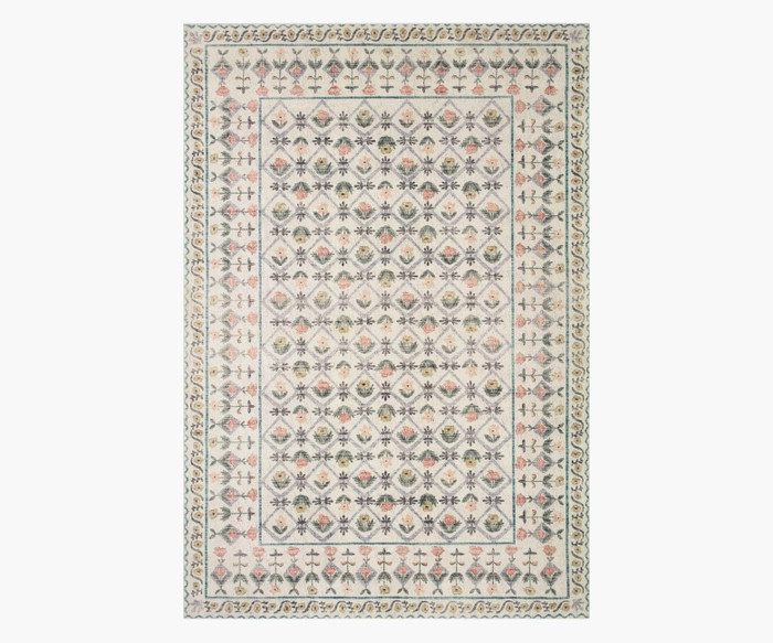 Eden Lattice Printed Rug | Rifle Paper Co.