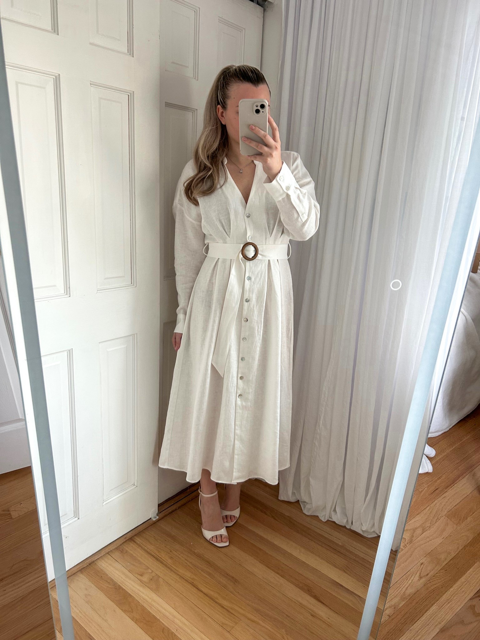 White long dress for summer, spring or the office, size small 

#LTKSummerEdit #LTKPetite #LTKSaleAlert