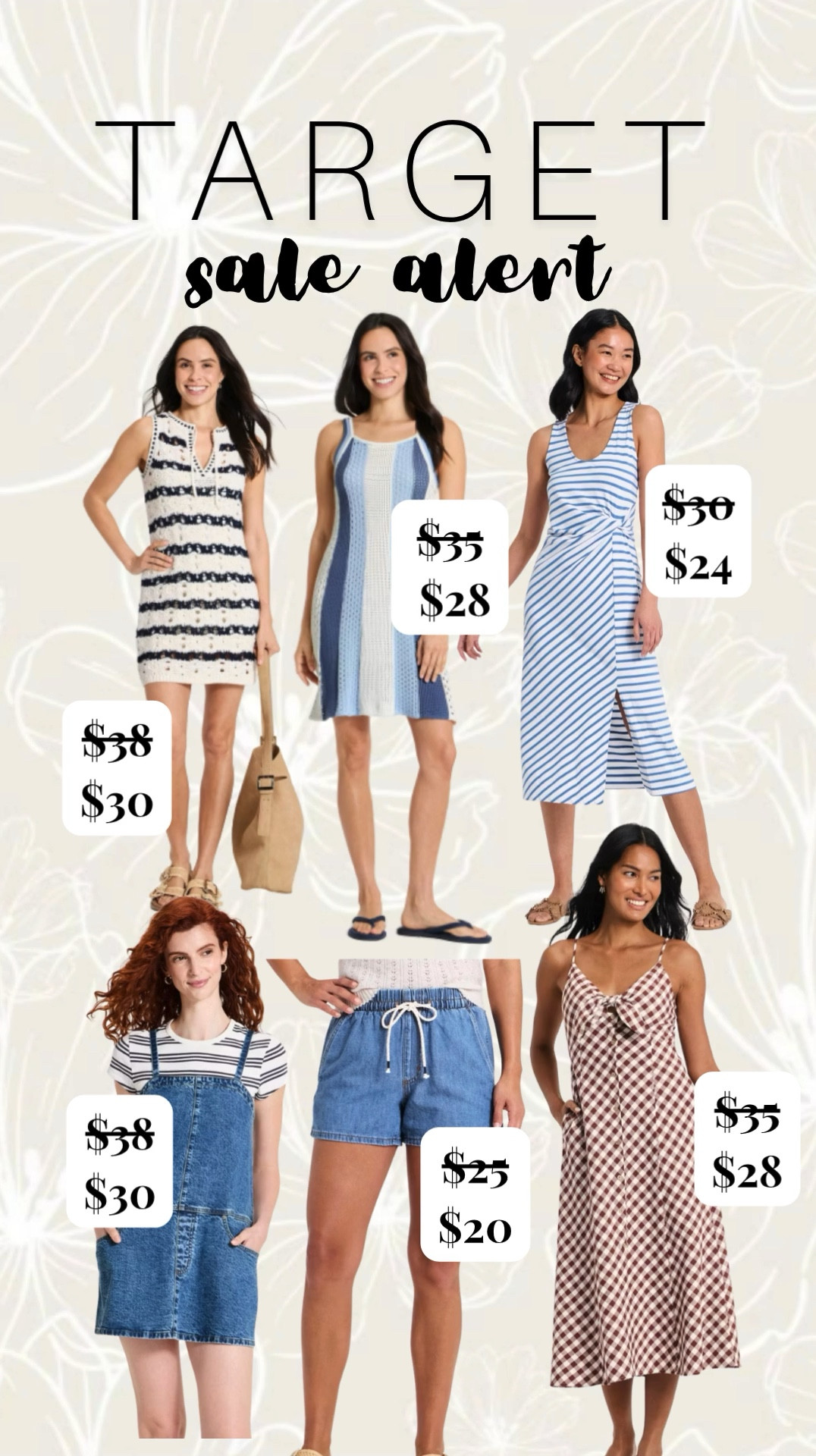 Target sale picks! Dresses, denim shorts, summer fashion, trend alert 

#LTKootd #LTKgrwm #LTKSaleAlert