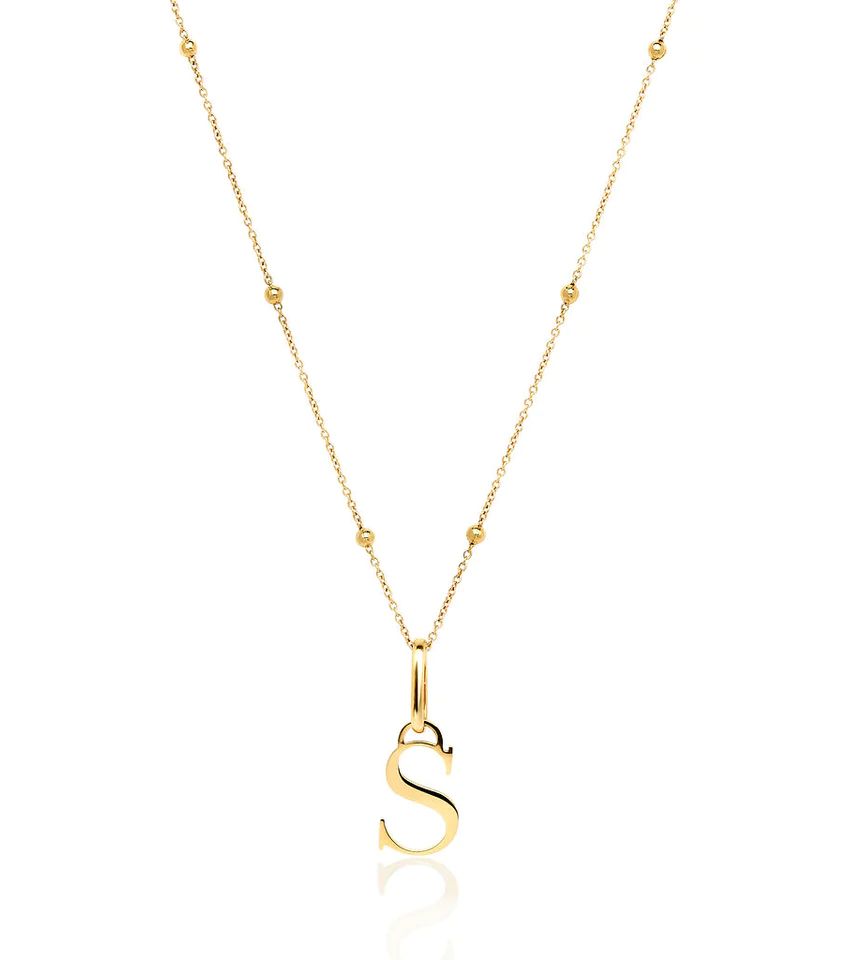 Initial Necklace (Gold) | Abbott Lyon