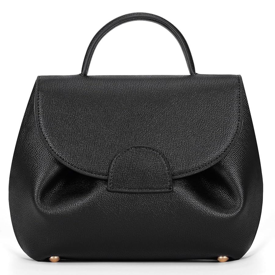 Small Top Handle Bag Crossbody Bags Purses for Women Designer Luxury Mini Faux Leather Shoulder B... | Amazon (US)