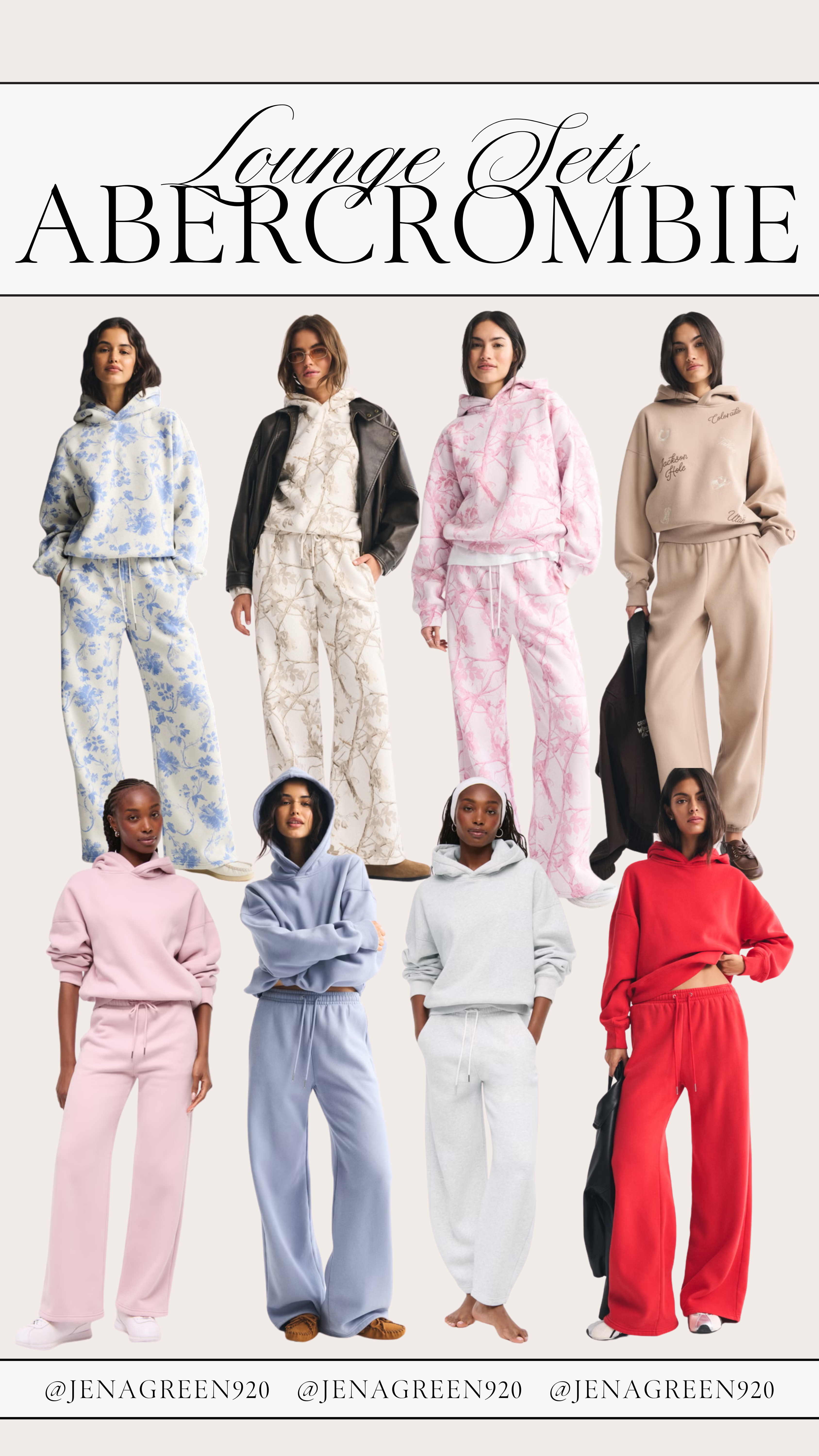 Abercrombie Lounge Sets - Sunday Hoodie! Abercrombie lounge wear, work from home outfits, lounge sets, loungewear, sweatpants, barrel sweatpants, hoodie, pullover sweatshirt 

 #LTKSeasonal #LTKFindsUnder100 #LTKStyleTip