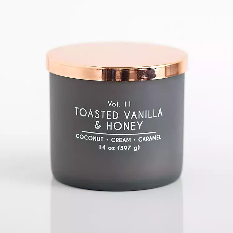 New! Toasted Vanilla and Honey Jar Candle | Kirkland's Home