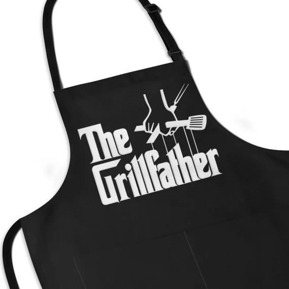 Funny Apron For Men, The Grillfather Parody Apron, Funny Grill Gift for Cooking Guys, Gift for Da... | Etsy (US)