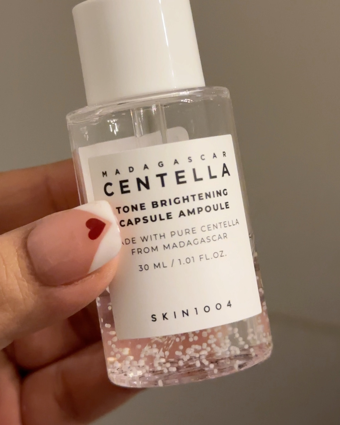 Current skincare lineup. Korean skincare. 

SKIN1004
 
Madagascar Centella Tone Brightening Capsule Ampoule. 
Paula’s choice skin perfecting bha . 
Caudali vinoperft serum. Pregnancy safe skincare. 

#LTKBump #LTKmomlife #LTKgrwm