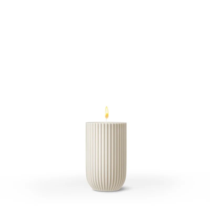 Stripe Small Pillar Candle | Wayfair North America