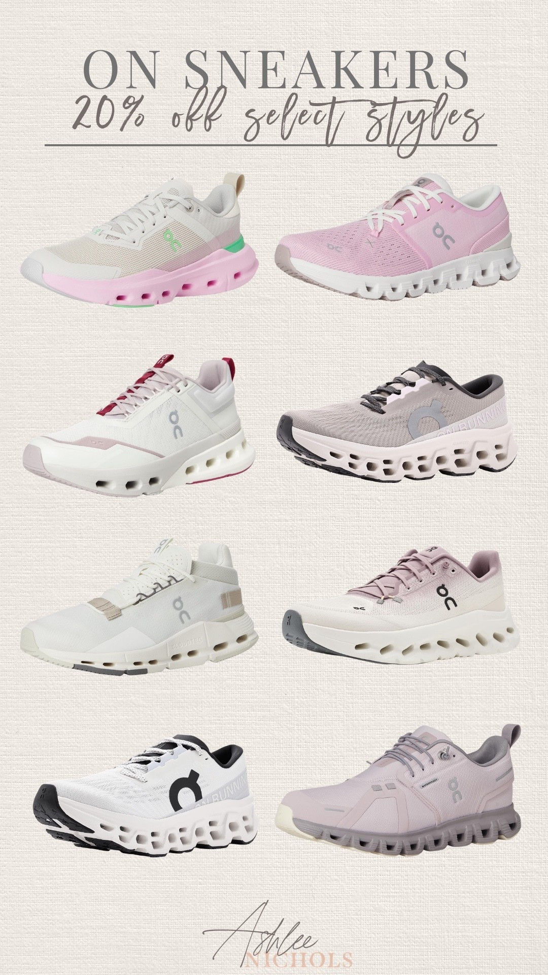 20% off select ON sneakers with code WIN20

Athleisure, active sneakers

#LTKSaleAlert #LTKActive