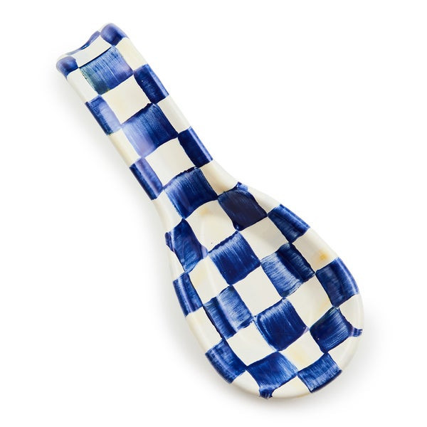 MacKenzie-Childs Royal Check Spoon Rest | MacKenzie-Childs