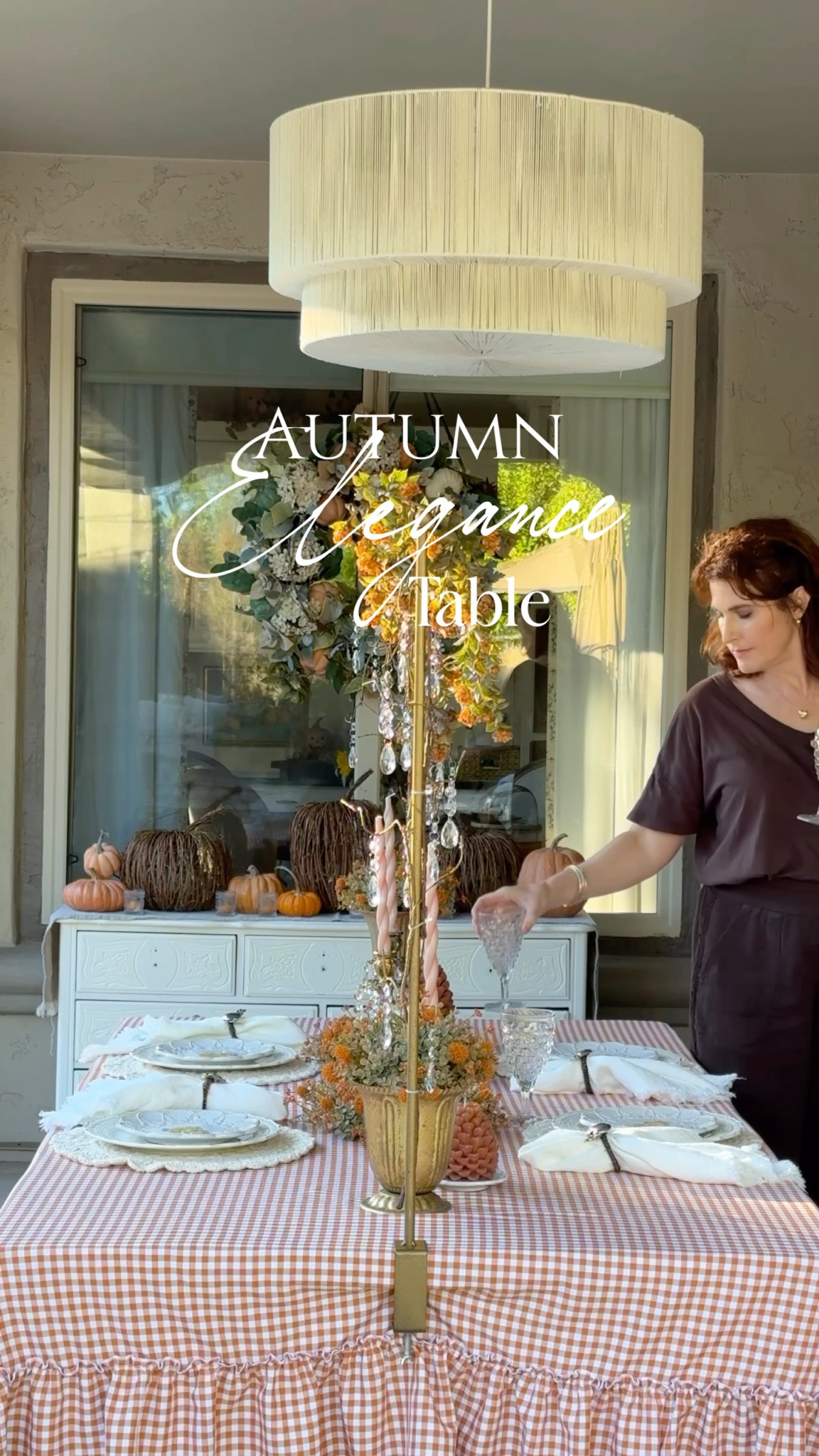 Autumn Elegance Table 🍂🧡

Use discount code JOY15 on all Mud Pie items, for a 15% discount until 12/15/25

Use discount code JOYFULDECOR10 on Luminara candles (pinecone candles) for 10% off. 

Fall table, elegant fall table, tablescape, pumpkin napkin rings, pumpkin plates, table rod, table rod decor, fall alfresco table 

#LTKFindsUnder100 #LTKHome #LTKSeasonal