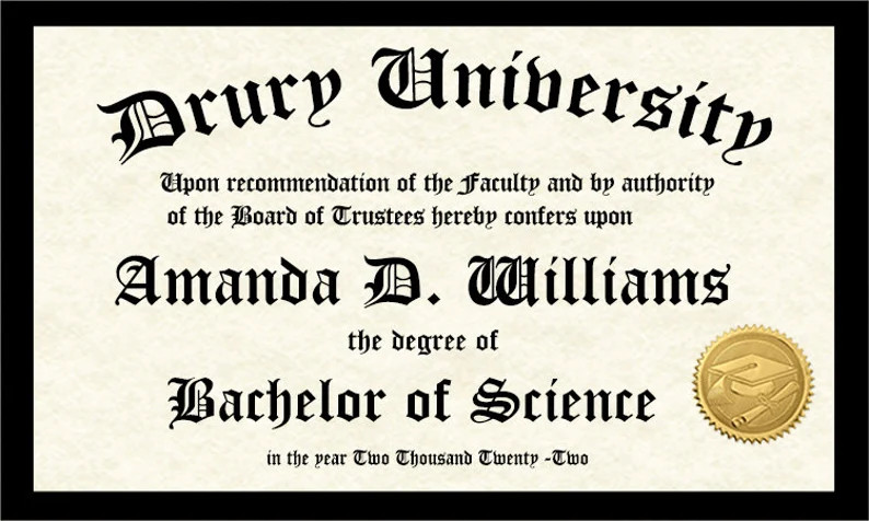 20 Custom Graduation Degree Diplomas edible Cupcake toppers or rice crispy treats. Frosting sugar... | Etsy (US)