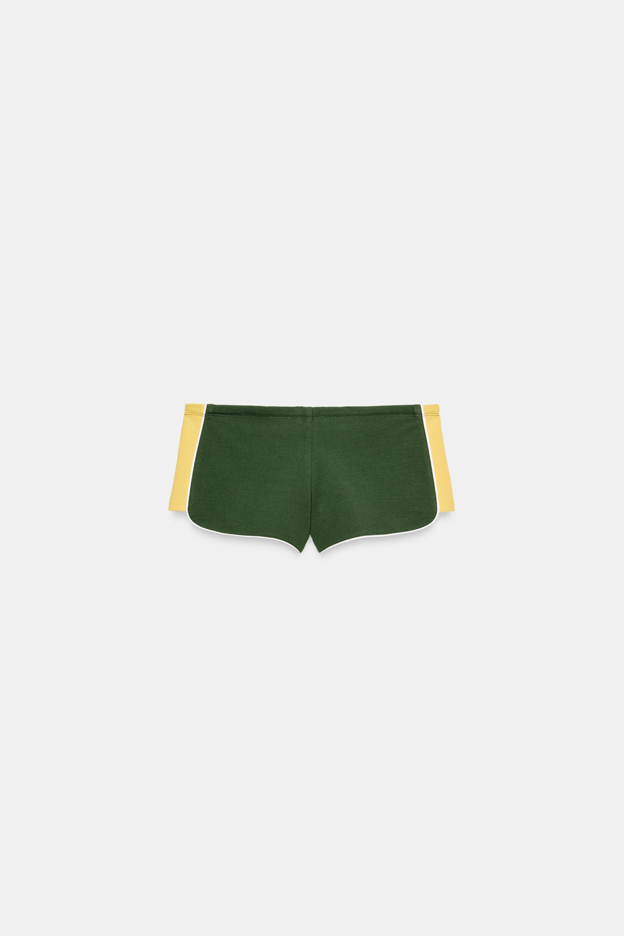 SHORT MINI BANDE LATÉRALE | Zara FR