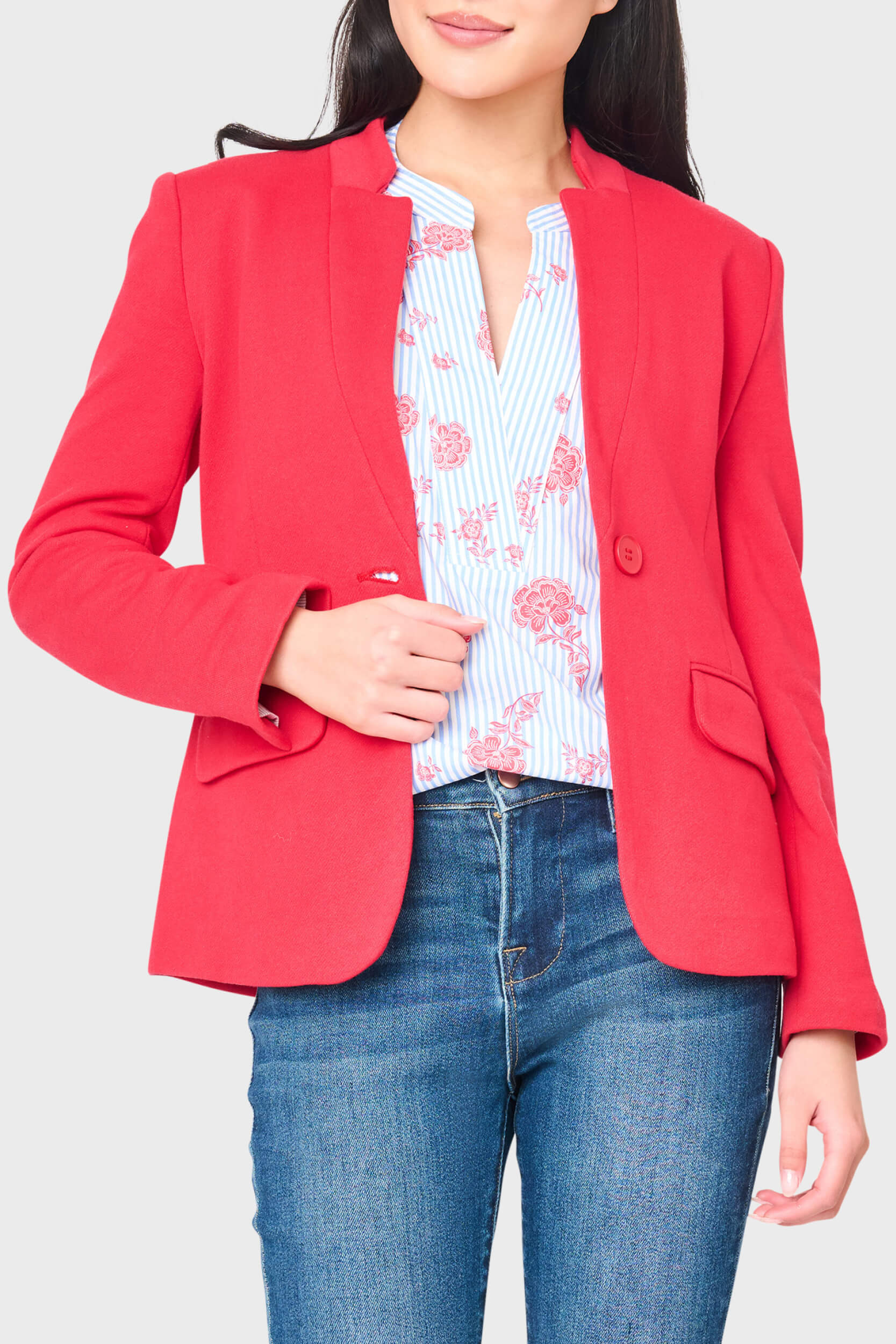 Notch Collar Blazer for Women | Favorite Work-to-Weekend | Gibsonlook | Gibsonlook
