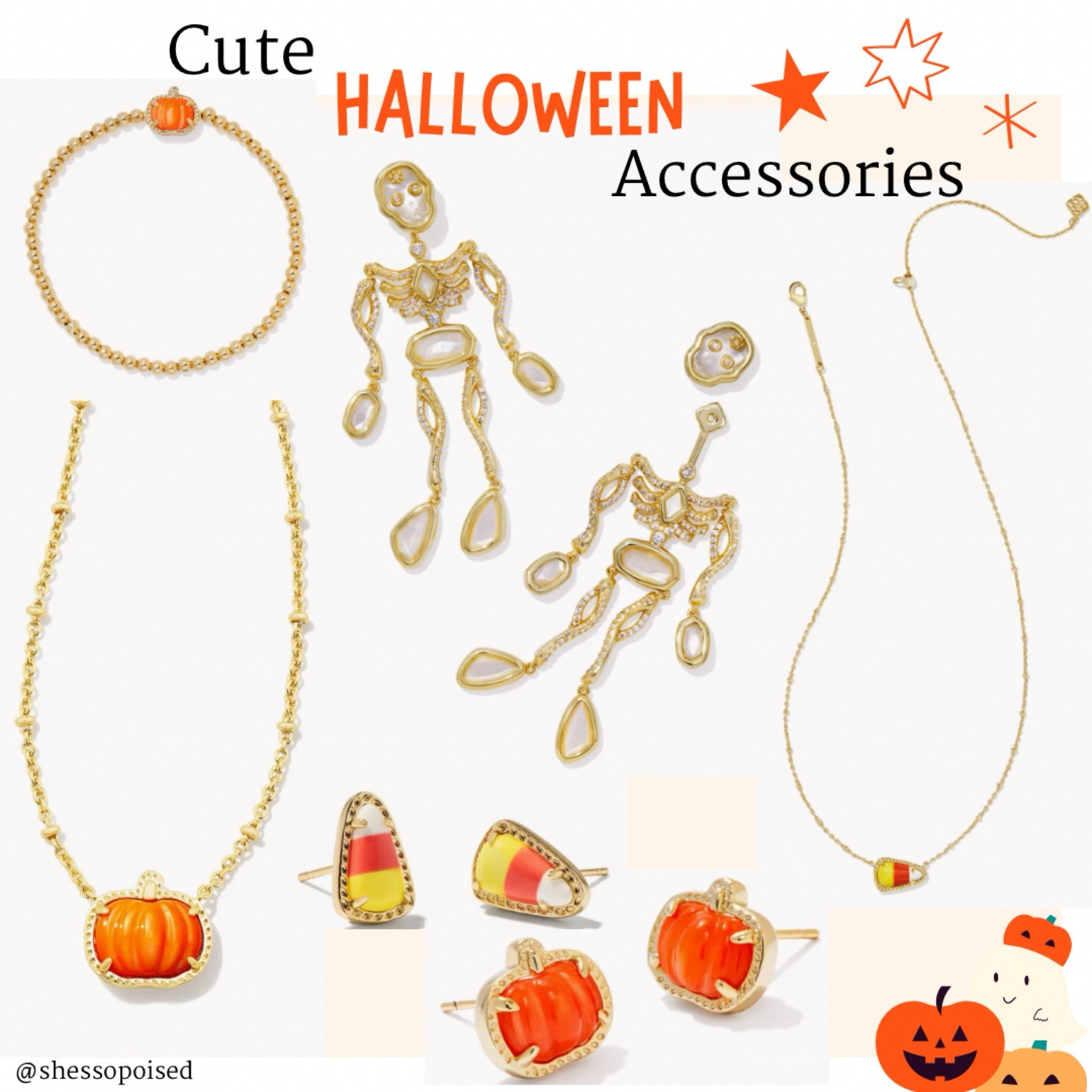 Treat yourself to these super cute Halloween accessories by Kendra Scott. They also make great gifts! 

#LTKSeasonal #LTKHalloween