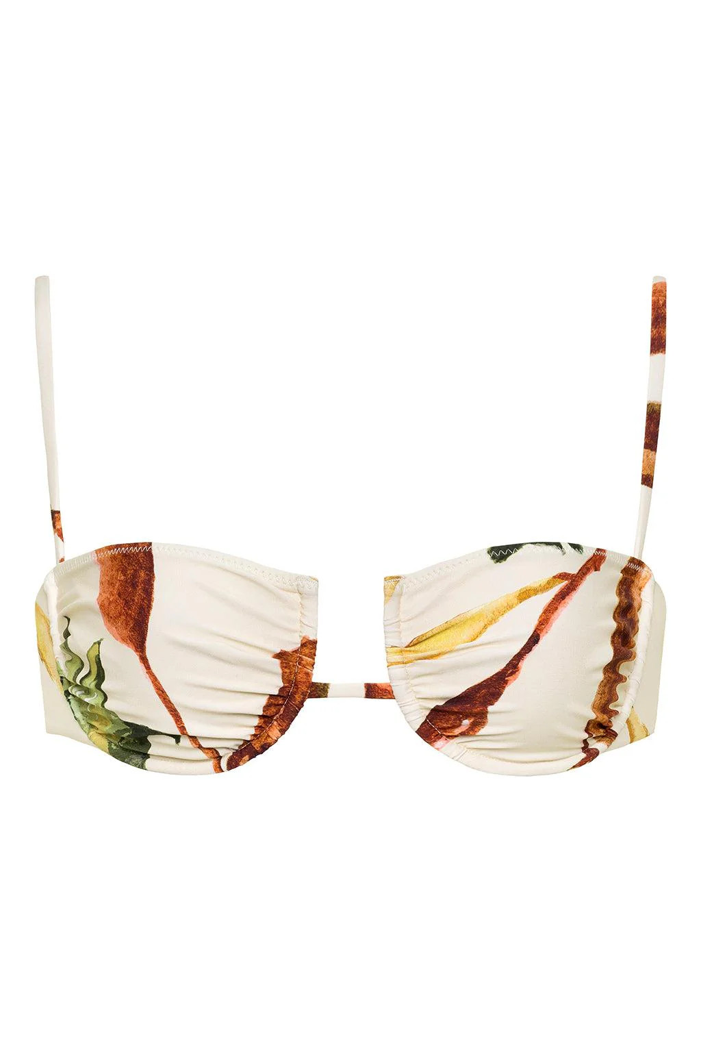 Rooted Floral Simonette Bikini Top | Montce