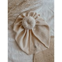 Sand Ribbed Baby Turban - Chunky Bow Turbans, Turban, Hat, Accessory, Shower Gif | Etsy (US)