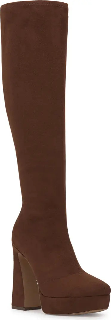 Jessica Simpson Daniyah Knee High Platform Boot (Women) | Nordstromrack | Nordstrom Rack