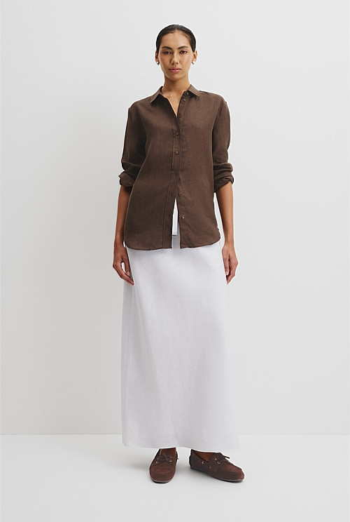 Organically Grown Linen Shirt | Country Road