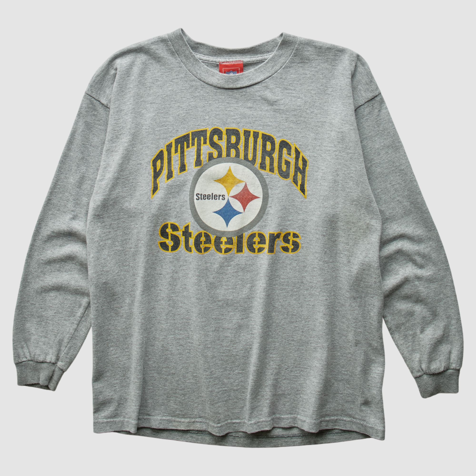 Pittsburgh Steelers NFL 2000s T-shirt - Heather Gray - XS by Fanatics Real Vintage | Fanatics