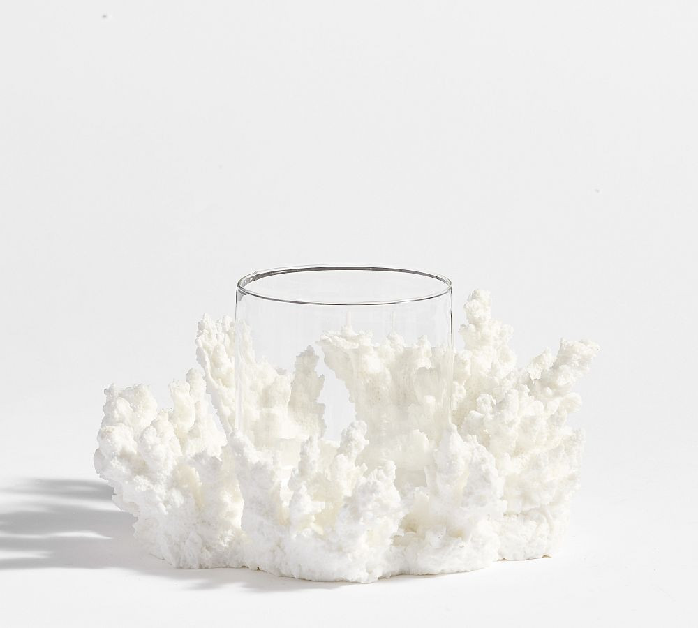 Coral Candle Holder | Pottery Barn (US)