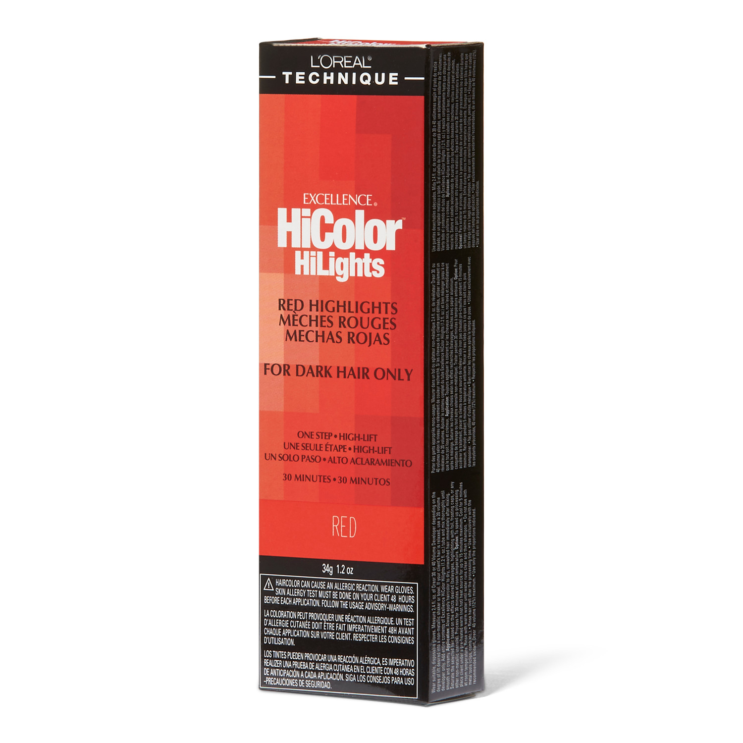 L'Oreal HiColor Red HiLights Red Permanent Creme Hair Color 1.2 Oz | Sally Beauty