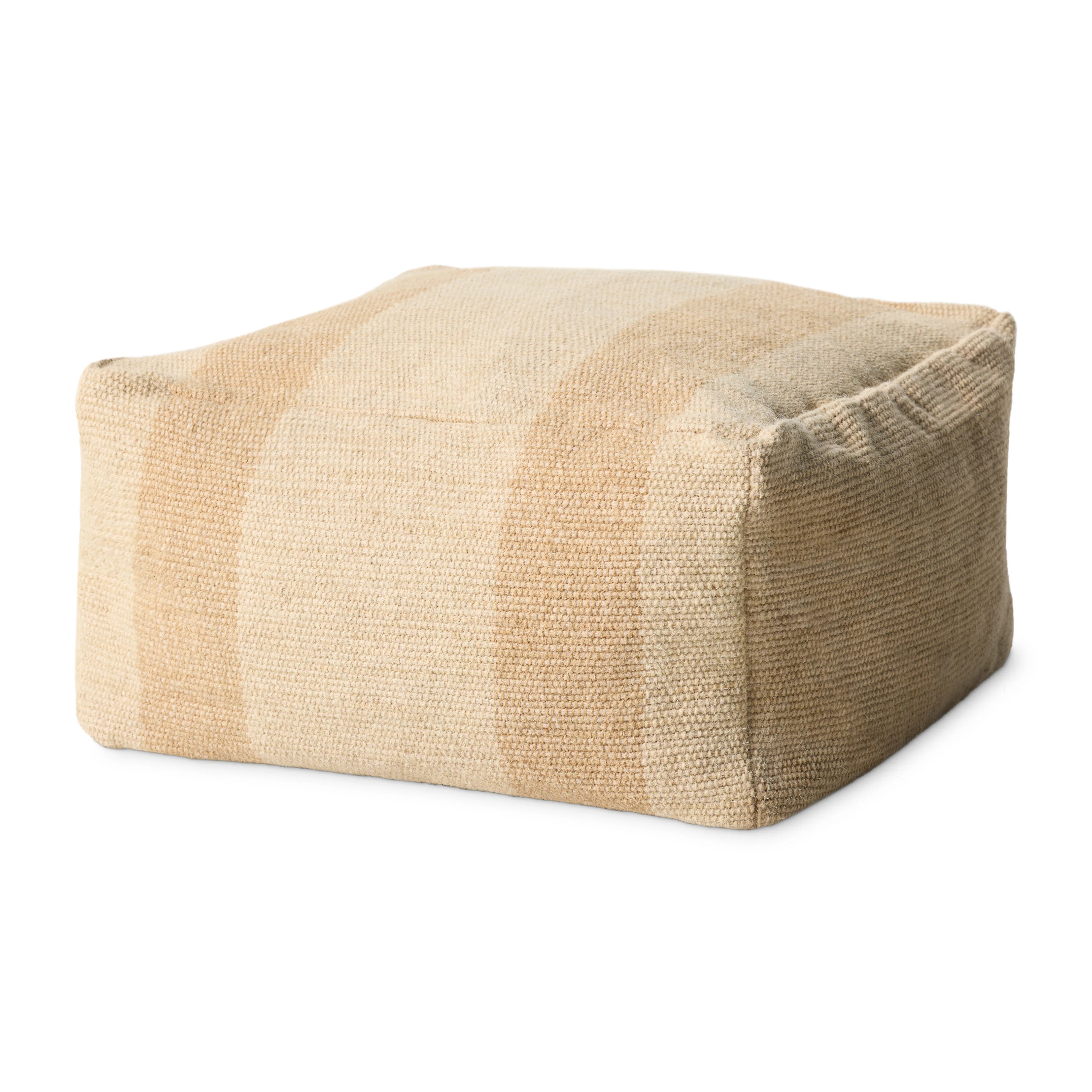 Leanne Ford x Loloi Rosemoor Brown Pouf | Wayfair | Wayfair North America