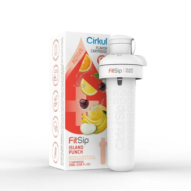 CirkulCirkul FitSip Island Punch Flavor Cartridge, Drink Mix, 1-PackUSD$3.74(4.4)4.4 stars out of... | Walmart (US)