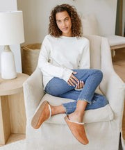 Shearling-Lined Moc Clog | Jenni Kayne