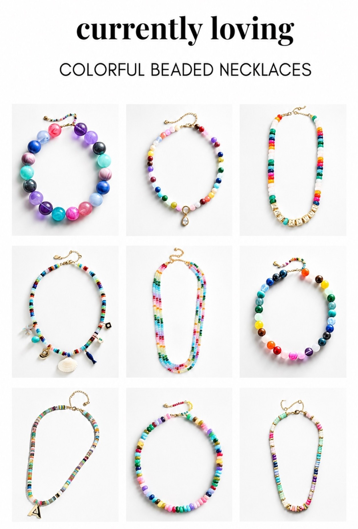 I am finding that I reach for one of my colorful beads necklaces most days this summer.  It’s such an easy way to dress up a plain tee or simple top!

#LTKOver40
