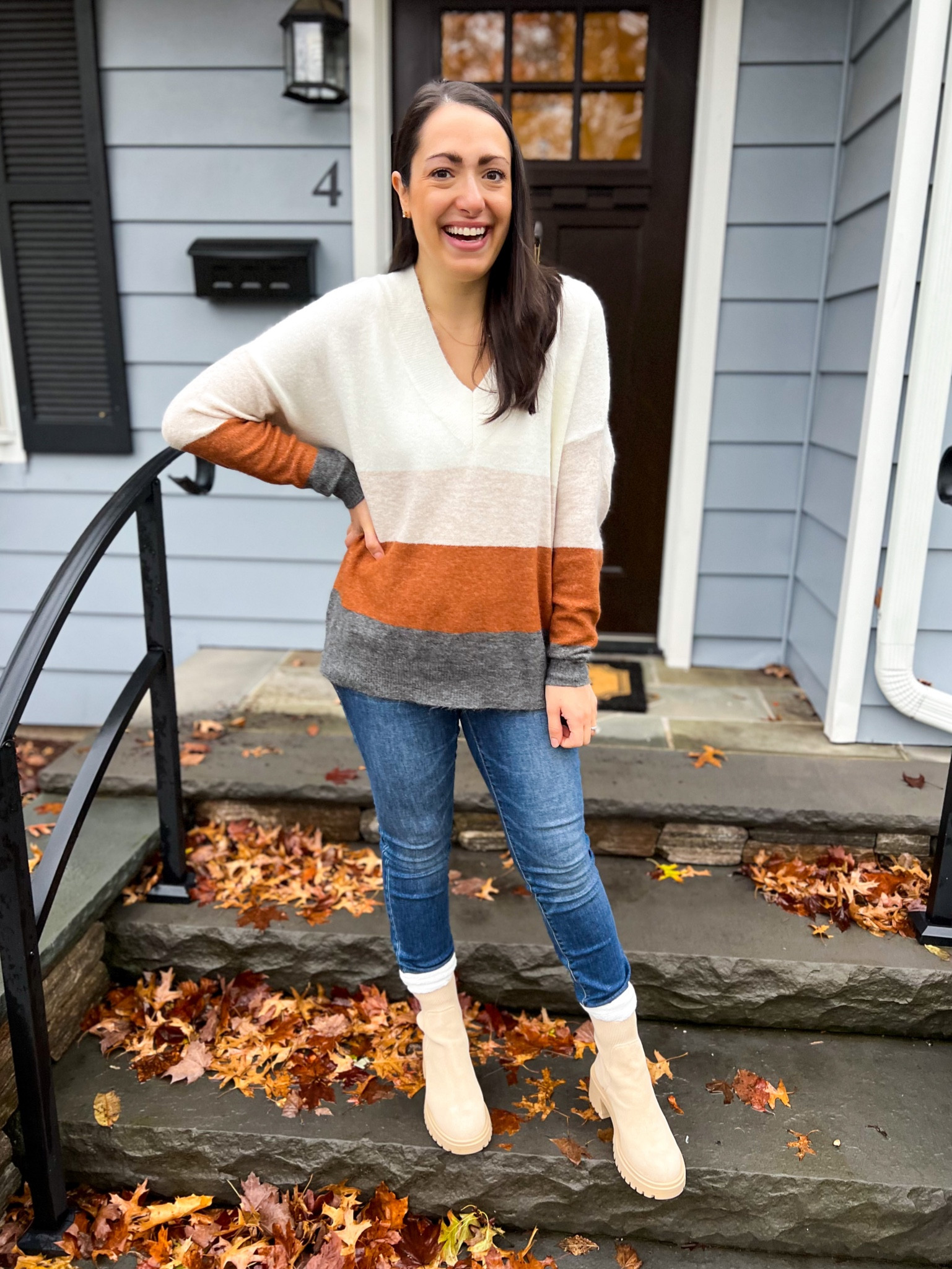Sweater: medium (linked similar)
Boots: tss

#LTKstyletip #LTKworkwear #LTKSeasonal