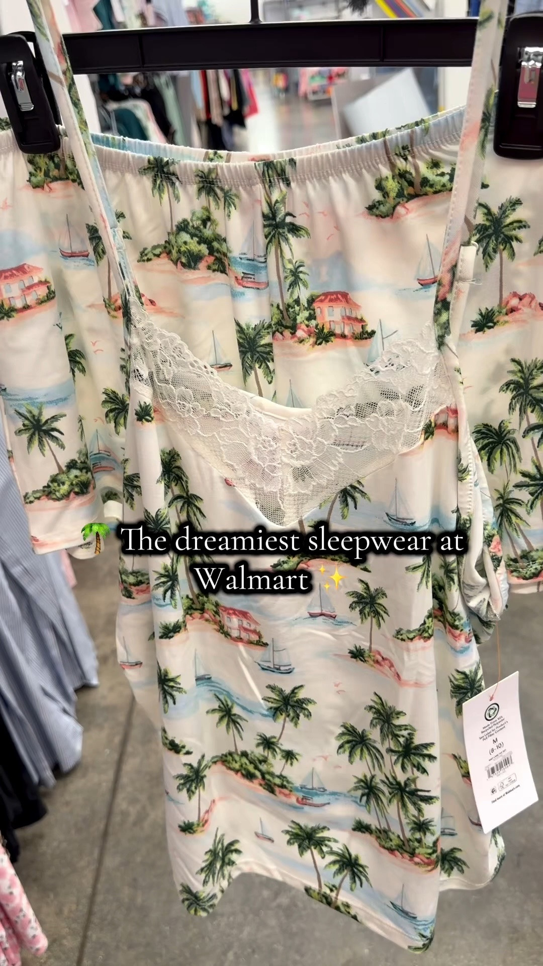 🌴☁️ This print is giving dreamy island getaway vibes! ⛵️ 

#vacation #tropicalvibes #summer #sleepwear #pajamas

#LTKSeasonal #LTKPetite #LTKMidsize