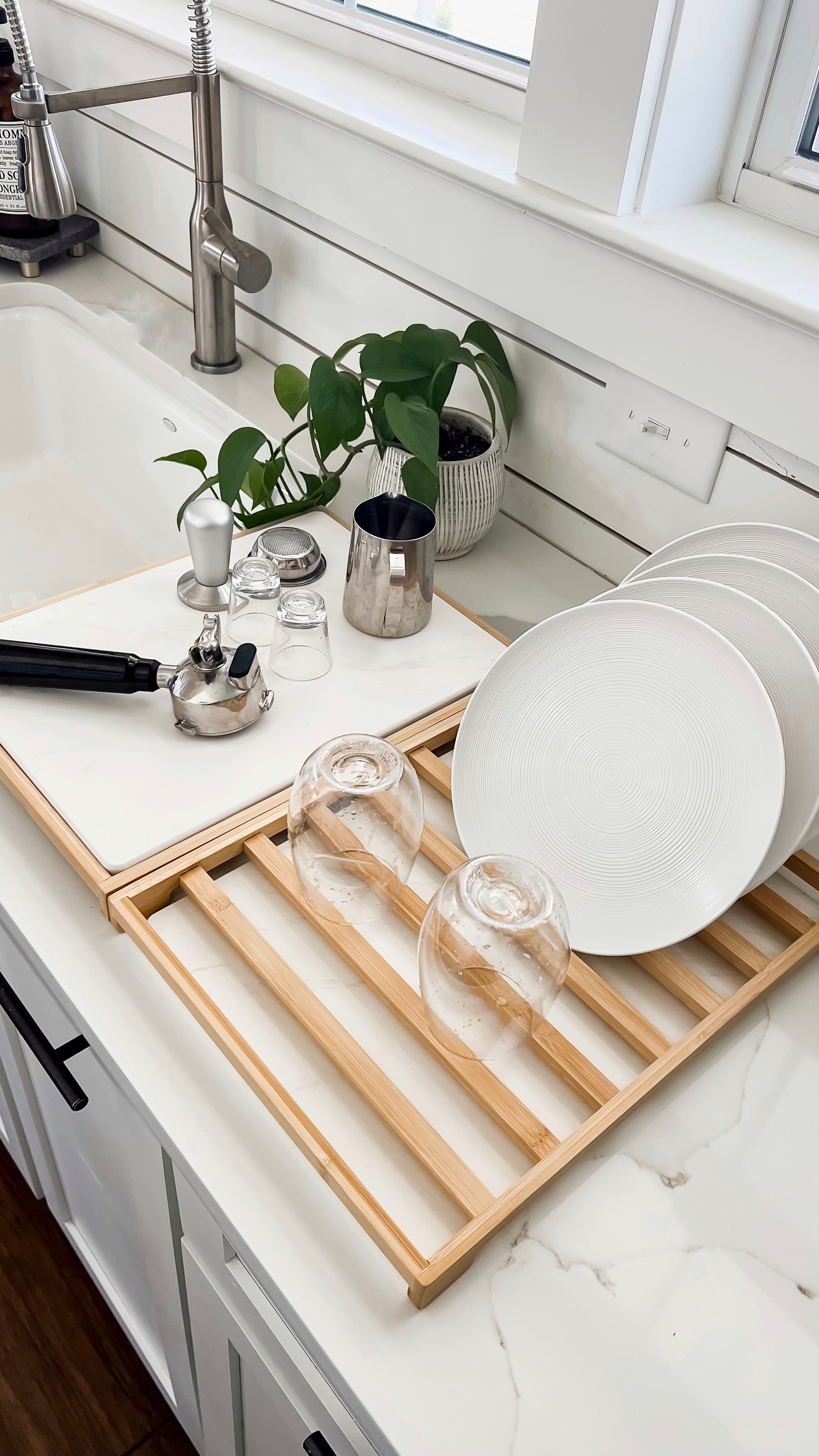 Practical and useful Christmas gift idea! This bamboo and stone drying mat is so much prettier than a dish towel for drying dishes! It’s an awesome amazon find at a great price point! Also a great gift for dirty Santa, white elephant etc gift exchanges! 

#LTKFindsUnder50 #LTKHome #LTKGiftGuide