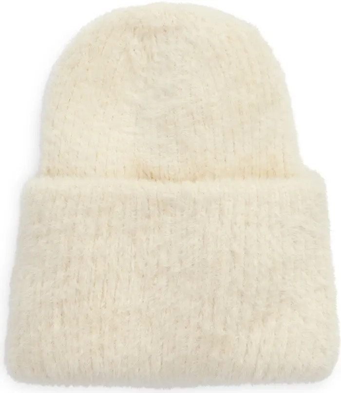 Feather Yarn Stretch Beanie | Nordstrom