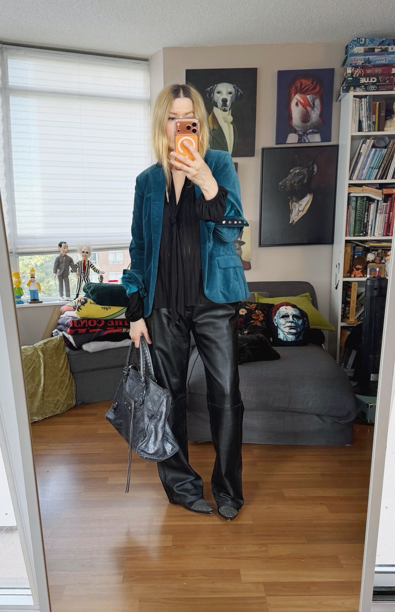 Time to dig out the leather and velvet. Everything is vintage/preloved.

Yes I need to dye my hair, no I don’t care.

#LTKcanada #LTKfall #LTKstyletip