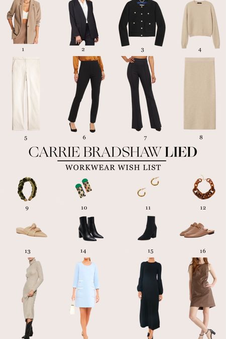Some of my workwear favorites and why - full list on CarrieBradshawLied.com.