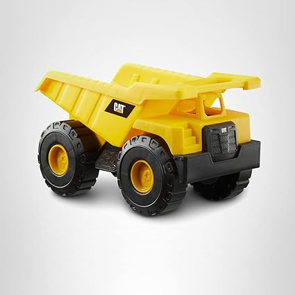 CAT Construction Toys, 15" Dump Truck Toy, Ages 2+, Sturdy Plastic, No Batteries Required, CAT Co... | Amazon (US)