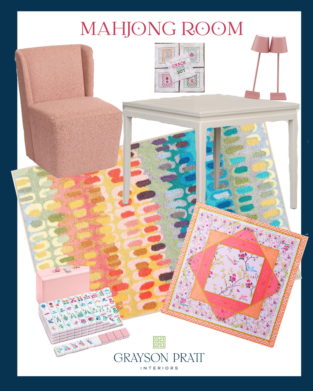 Mahjong nights just got a major upgrade! 🀄✨Whether you're hosting game night with the girls or creating a chic space for family gatherings, these finds will help you design a room that's equal parts sophisticated and fun. 

 #LTKmomlife #LTKHome