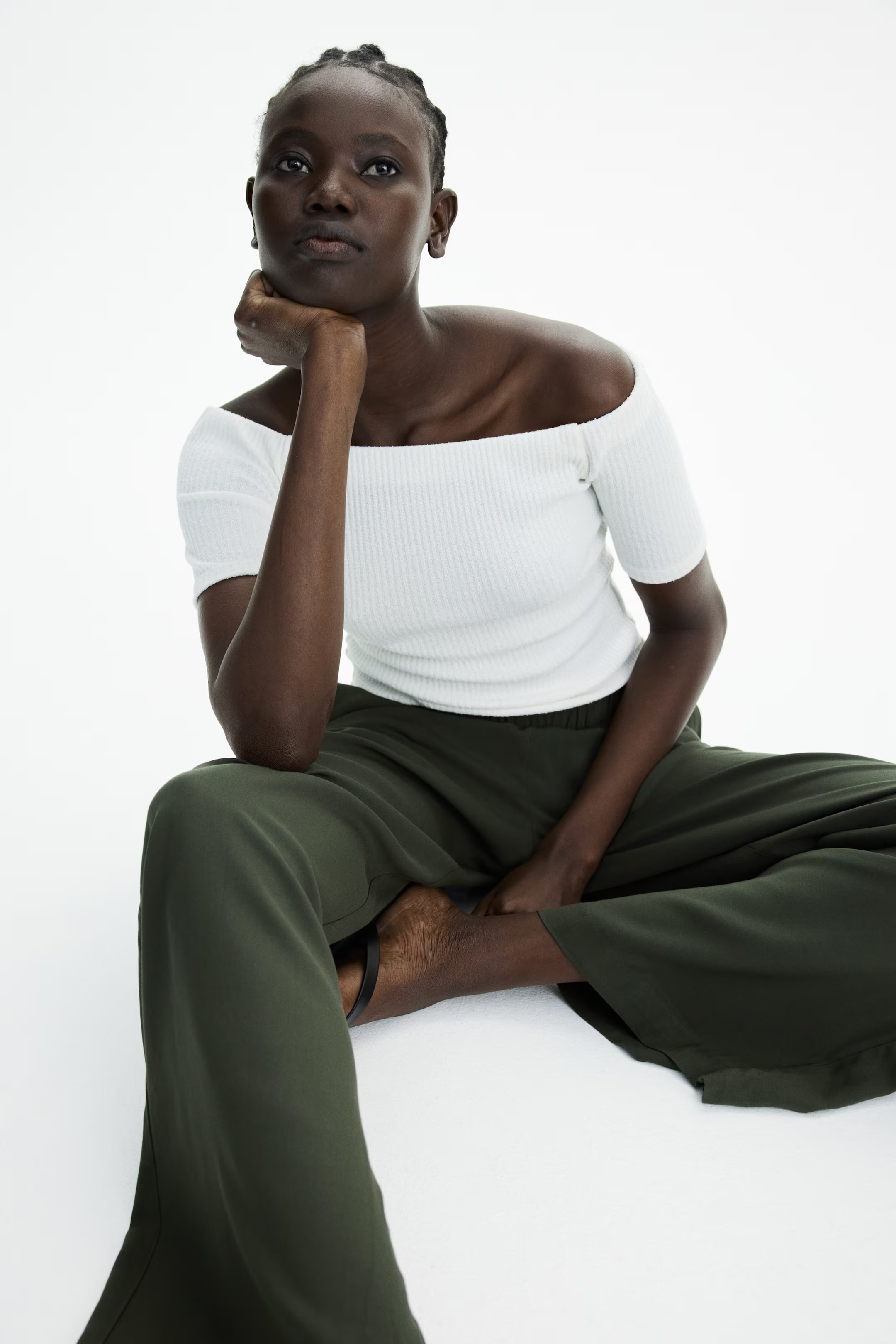 Wide-cut Pull-on Pants | H&M (US + CA)