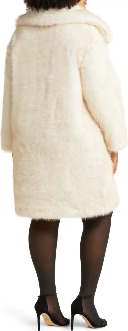 Curve Oversize Faux Fur Coat | Nordstrom