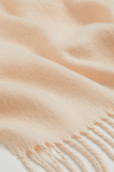 Woven Scarf - Powder pink - Ladies | H&M US | H&M (US + CA)