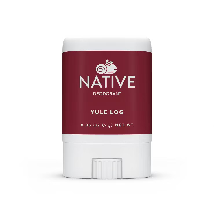 Native Limited Edition Holiday Yule Log Deodorant Mini - 0.35 oz | Target