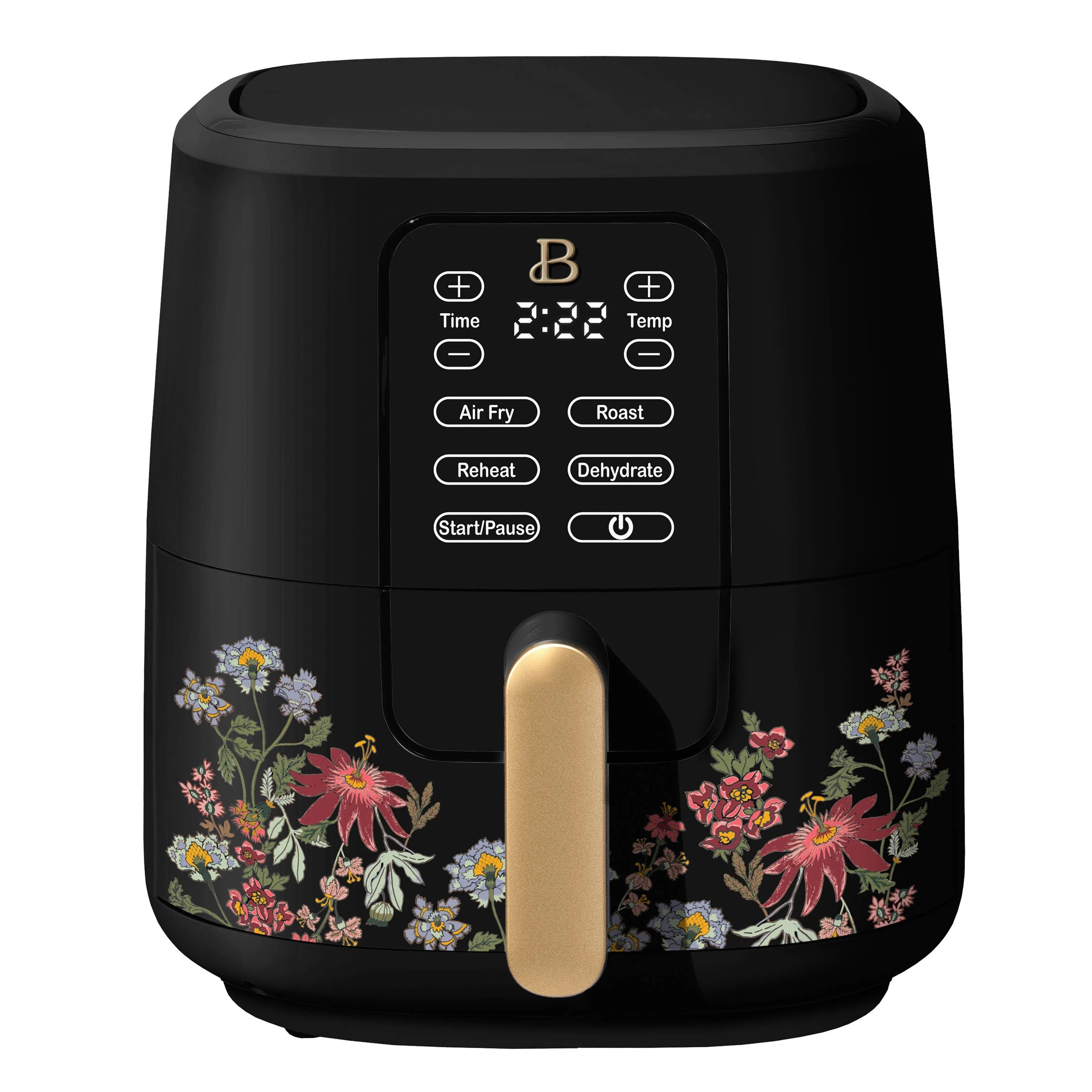 Beautiful 6 Qt Air Fryer with TurboCrisp Technology and Touch-Activated Display, Wildflower by Dr... | Walmart (US)