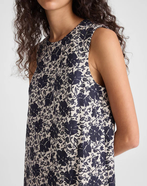 Mini Shift Dress in 100% Linen | Madewell
