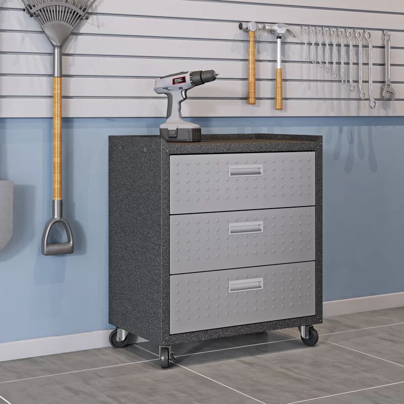 Ben 30.3" W 3 Drawer Garage Mobile Storage Cabinet | Wayfair North America