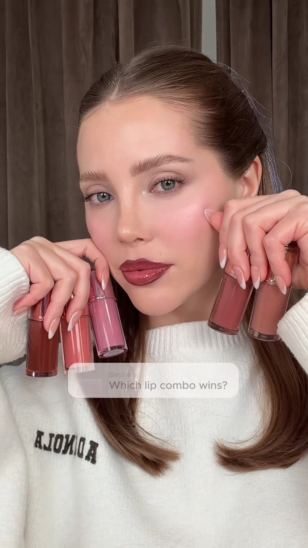 Lip combos 💘💕 colors ⬇️
#1 - cherry blossom liner & cherry blossom gloss 
#2 - Gaia liner & Lush Lila gloss
#3 - Emily liner & Fresh Mauve gloss
#4 - Cleo liner + Cleo gloss 
#5 - Cherry Cola liner + Cherry Cola gloss 

#LTKBeauty