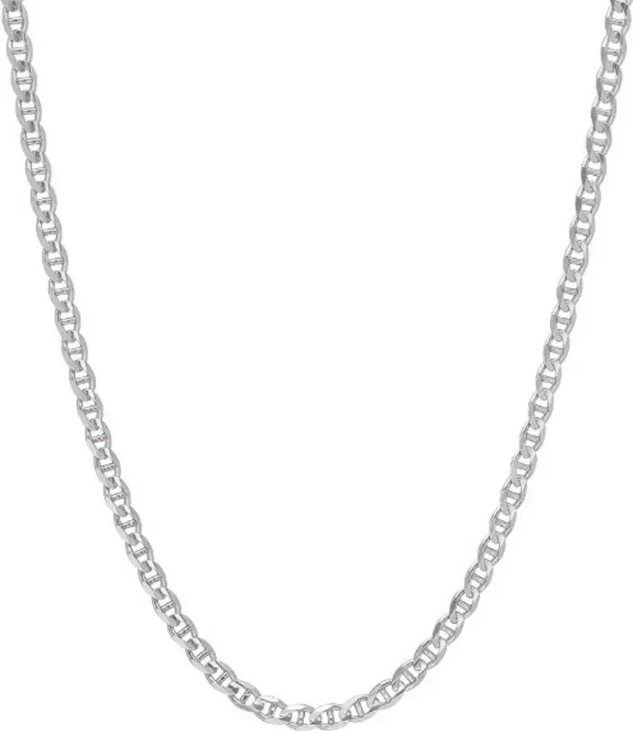 Donatello Gian Sterling Silver Marina Chain Necklace | Nordstrom | Nordstrom