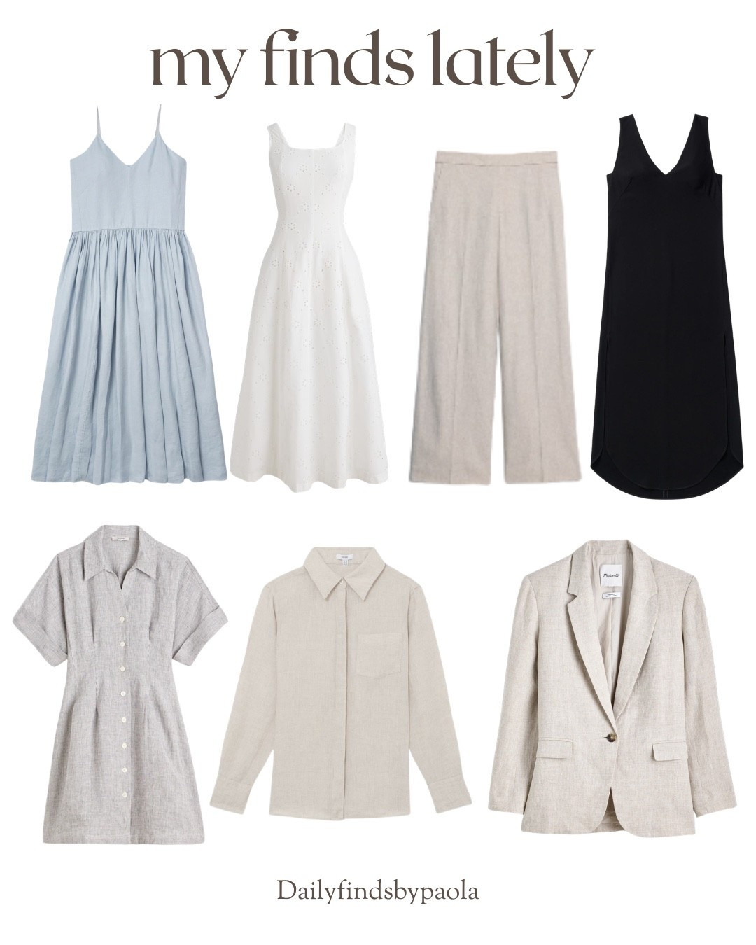 If your goal is to look effortlessly put together this season… this is it 🤍
These are the kind of minimal, neutral pieces you can mix and match on repeat without overthinking your outfits.

Think breathable linen, timeless silhouettes, and that “quiet luxury” vibe that never goes out of style.

Everything is linked below 🤍

#LTKootd #LTKU #LTKSeasonal