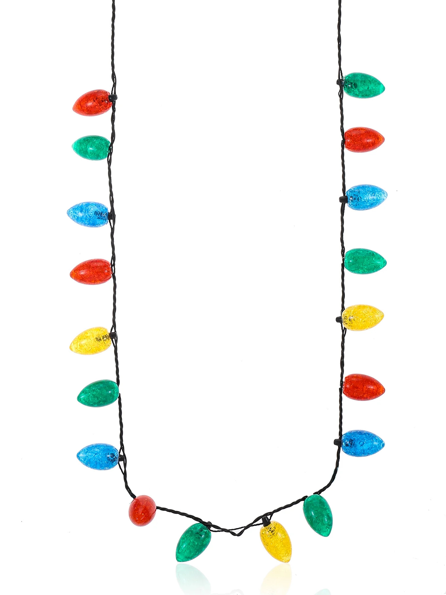 Holiday Tiime Light Up Christmas Ornament Necklace, 1 Piece | Walmart (US)